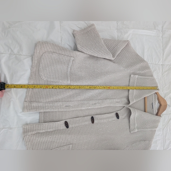 Women's Large Bone Color Jacket - Picture 2 of 7